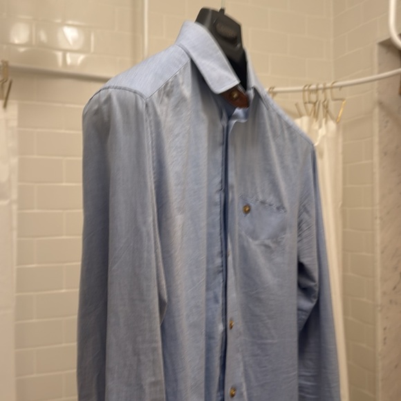 Leather strapped collar - Johnny Love shirt - Picture 4 of 8